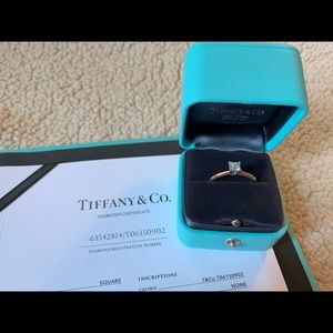 Tiffany & Co. Solitaire Ring